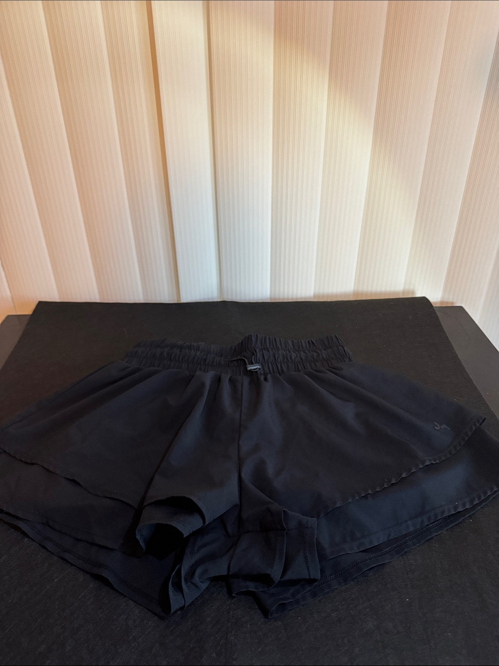 JoyLab Black Layered Athletic Shorts